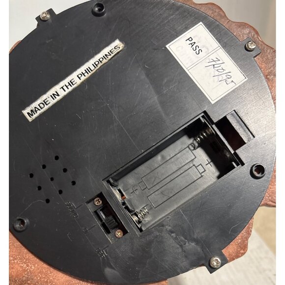 Telco Sleeping Santa Claus by a Tree With Dec 26 Sign 10" Tall 1989 Vintage READ - Picture 8 of 10